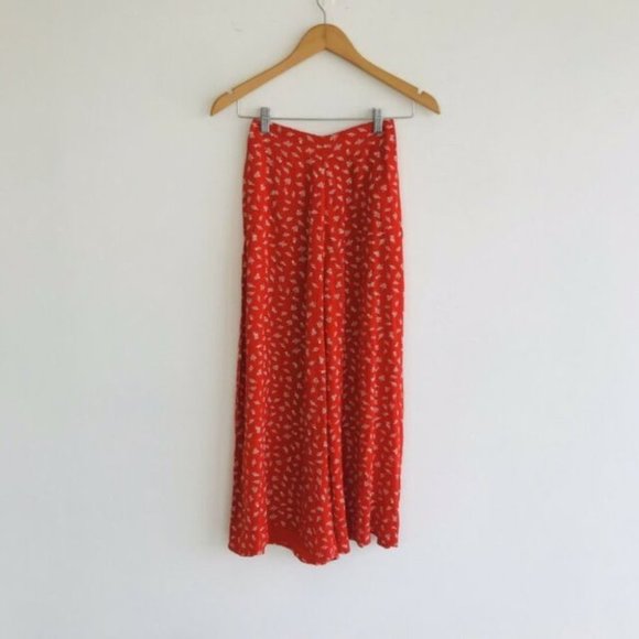 Billabong x Steph Claire BNWT Smith Cherry Bomb Pant Fiesta Red Size S RRP $110 - Picture 4 of 11